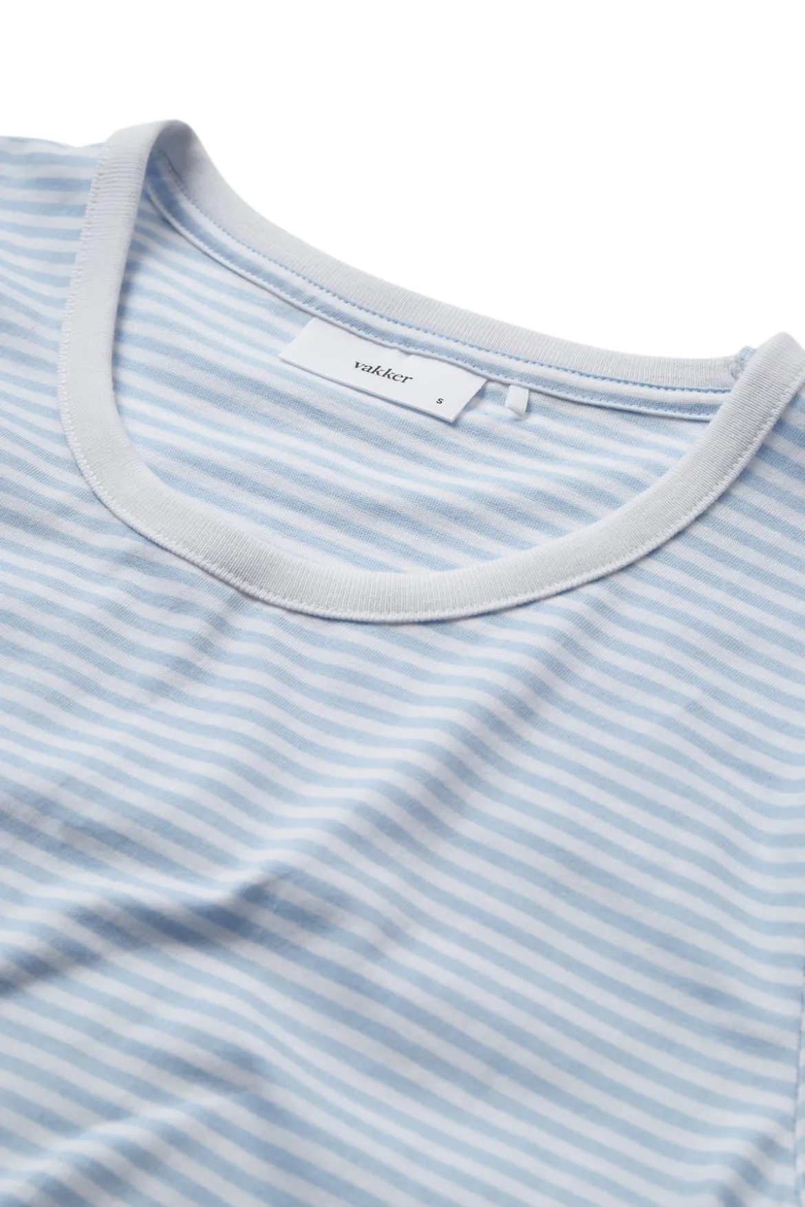 Sol - Stribet T-shirt med korte ærmer