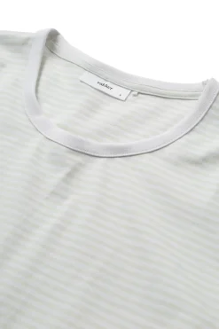 Sol - Stribet T-shirt med korte ærmer