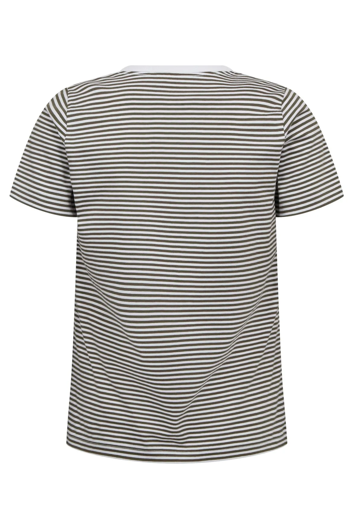 Sol - Stribet T-shirt med korte ærmer