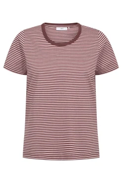 Sol - Stribet T-shirt med korte ærmer