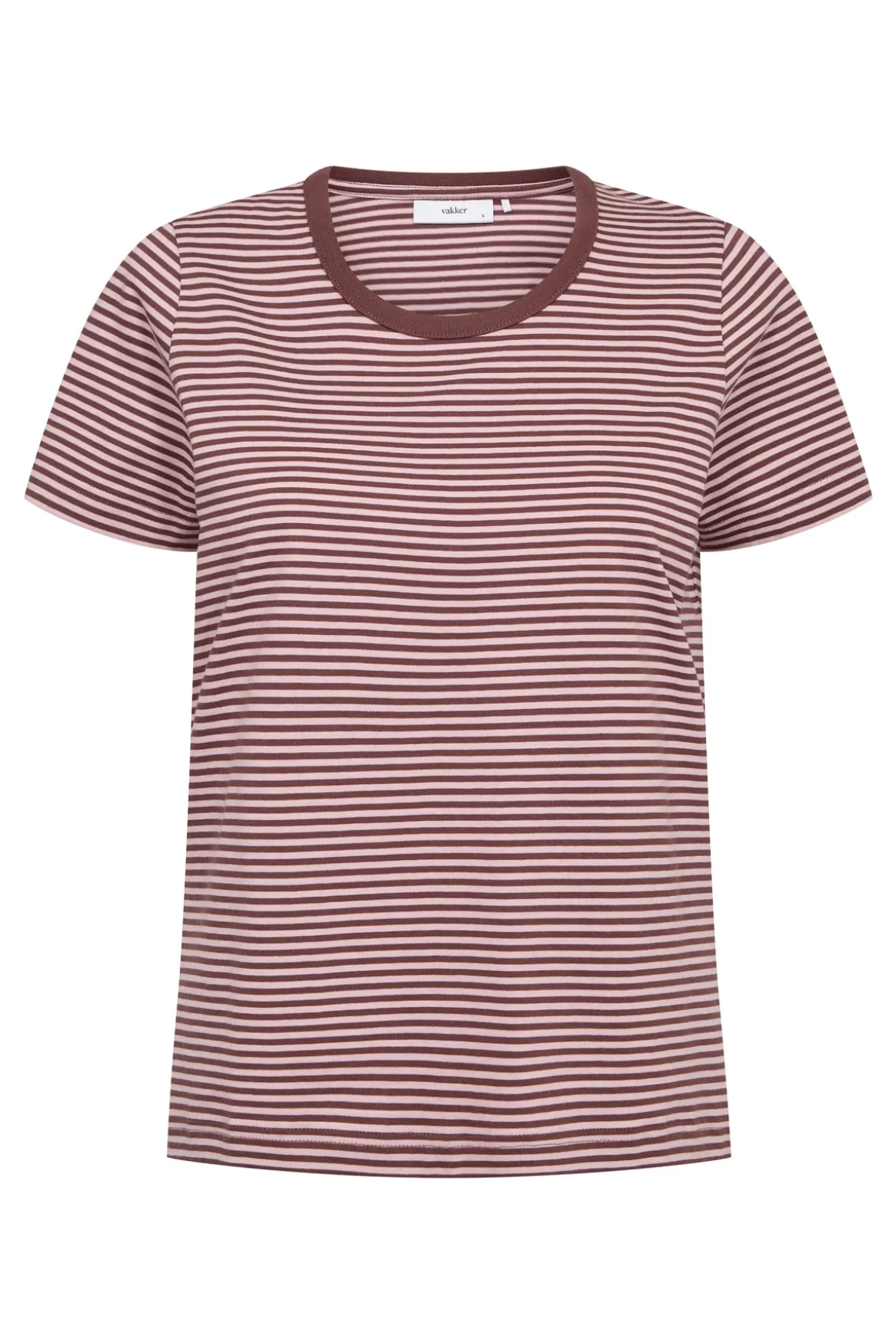 Sol - Stribet T-shirt med korte ærmer