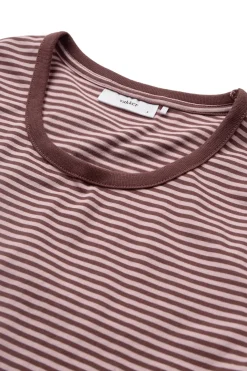Sol - Stribet T-shirt med korte ærmer