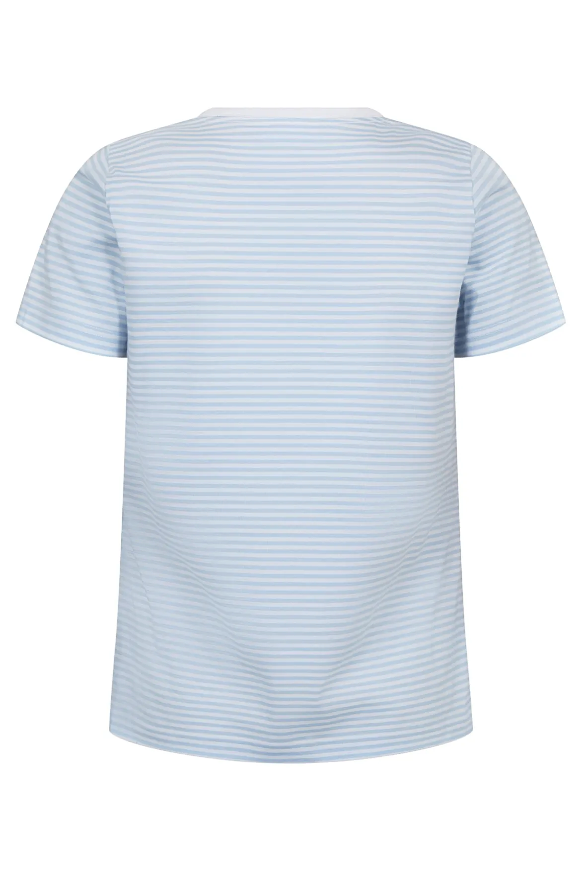 Sol - Stribet T-shirt med korte ærmer