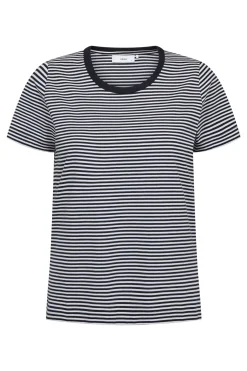 Sol - Stribet T-shirt med korte ærmer