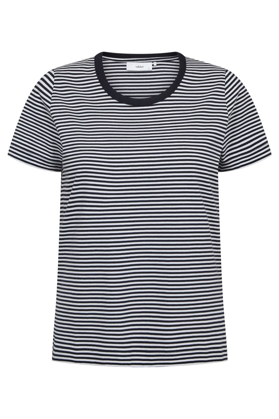 Sol - Stribet T-shirt med korte ærmer