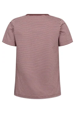 Sol - Stribet T-shirt med korte ærmer