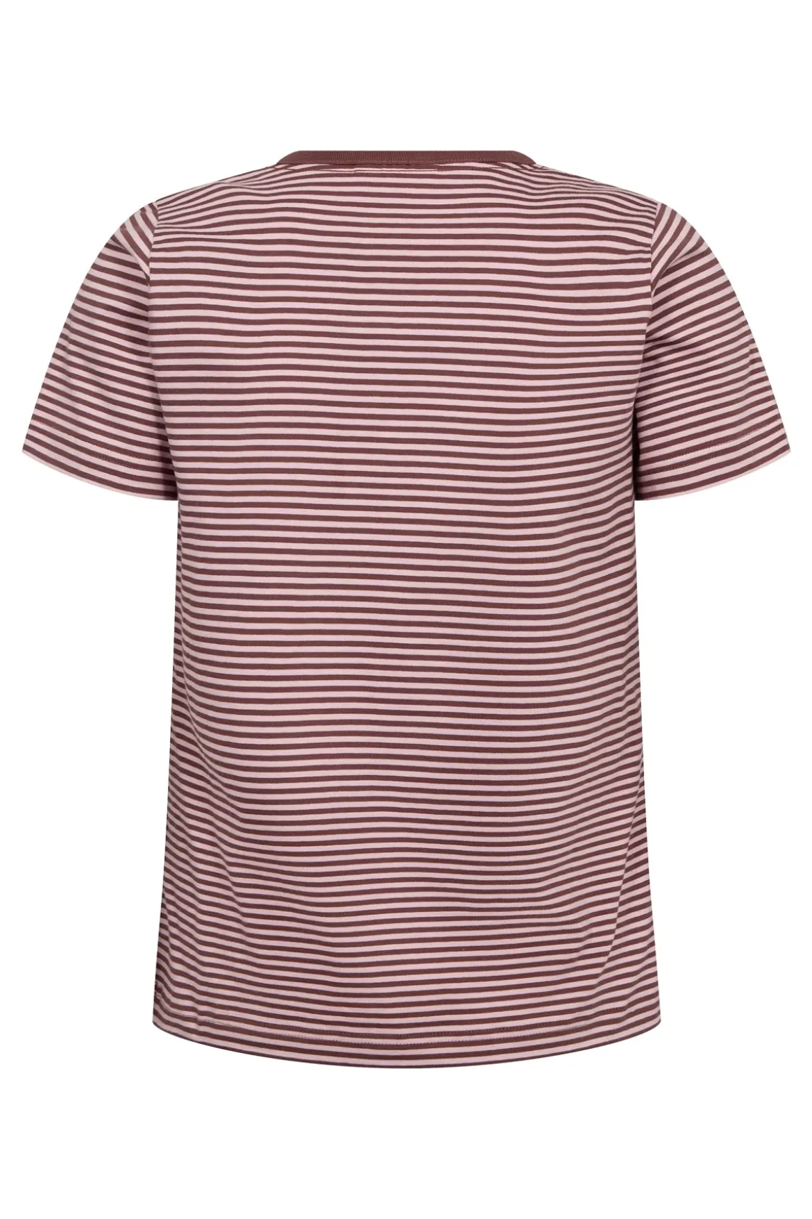 Sol - Stribet T-shirt med korte ærmer