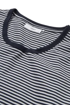 Sol - Stribet T-shirt med korte ærmer
