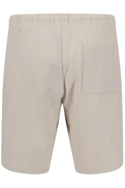 Struktureret jersey bermudashorts med snøre
