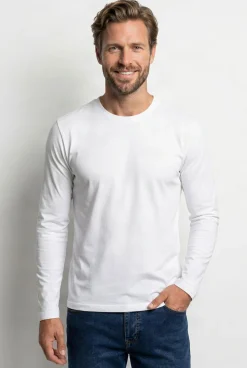 Toby - Langærmet t-shirt i bomuld