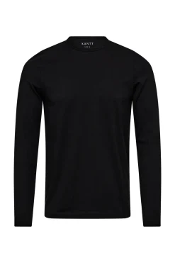 Toby - Langærmet t-shirt i bomuld
