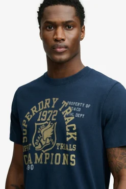 T-shirt i relaxed fit med print