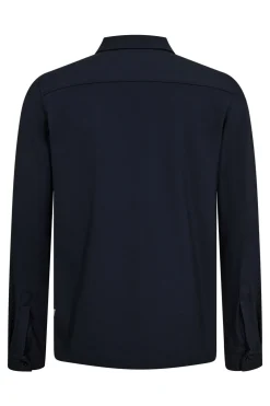 Villy - Strækbar overshirt med frontlommer
