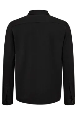 Villy - Strækbar overshirt med frontlommer