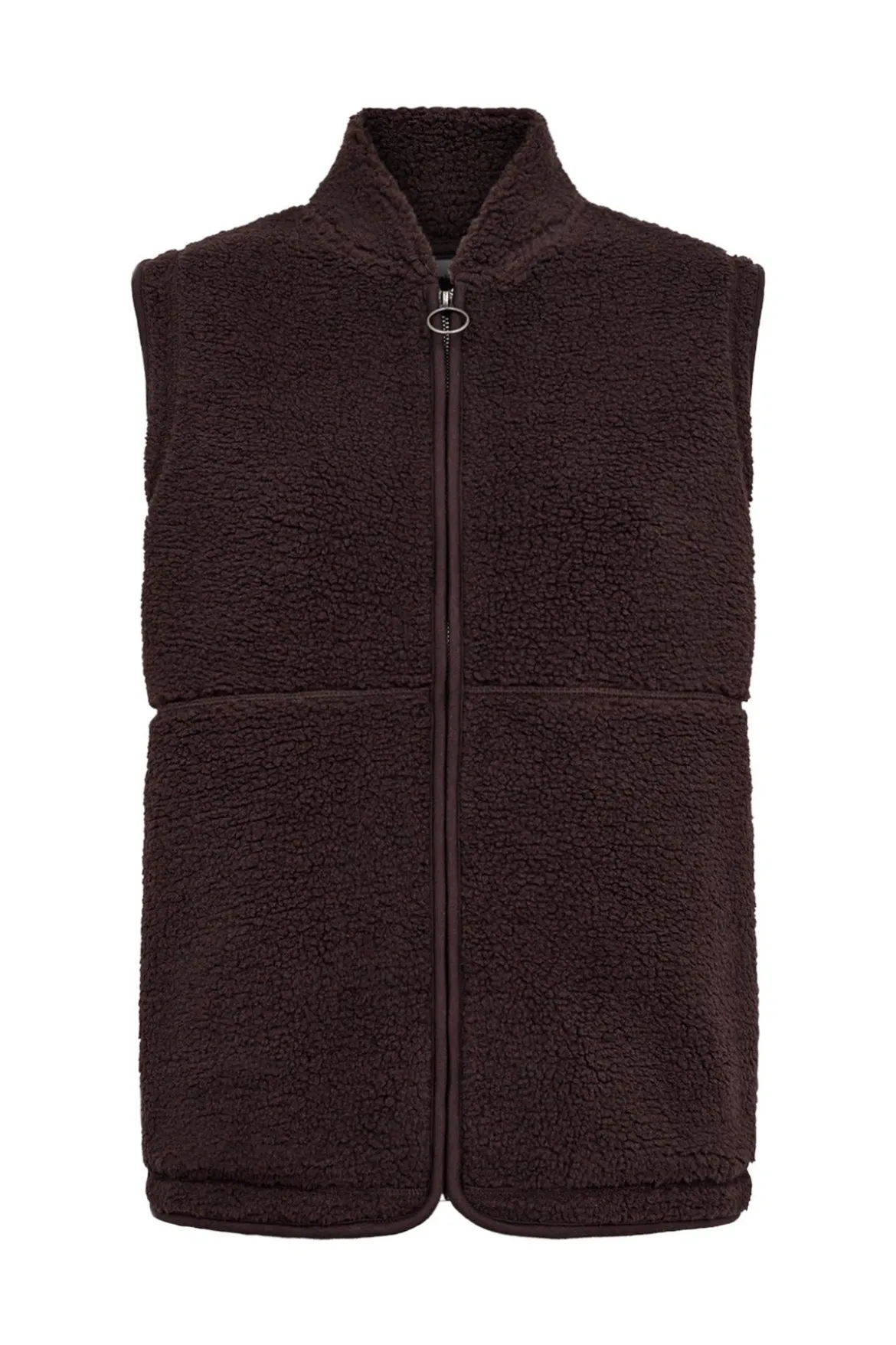 Vilma - Teddy-vest med lommer