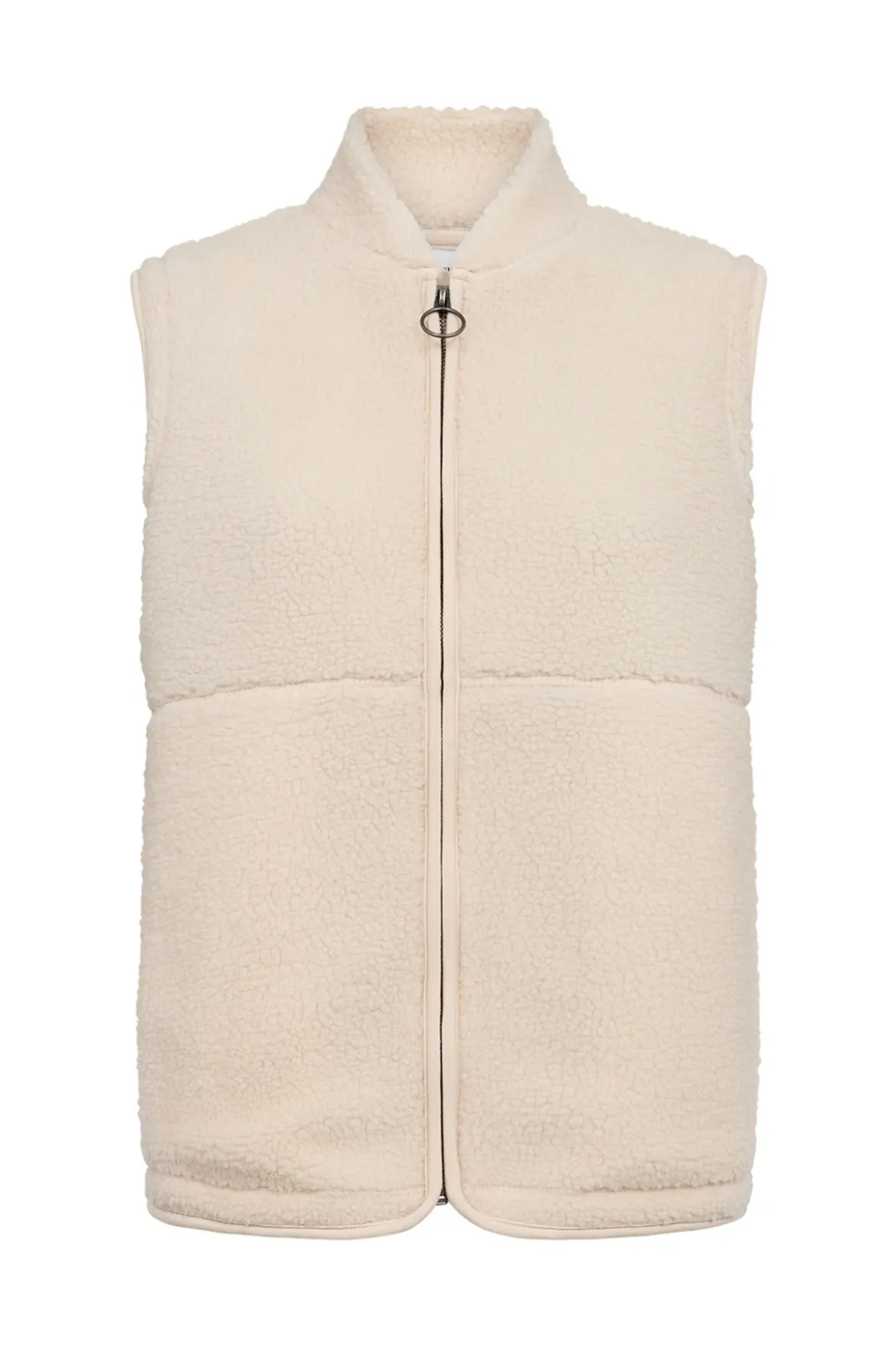 Vilma - Teddy-vest med lommer