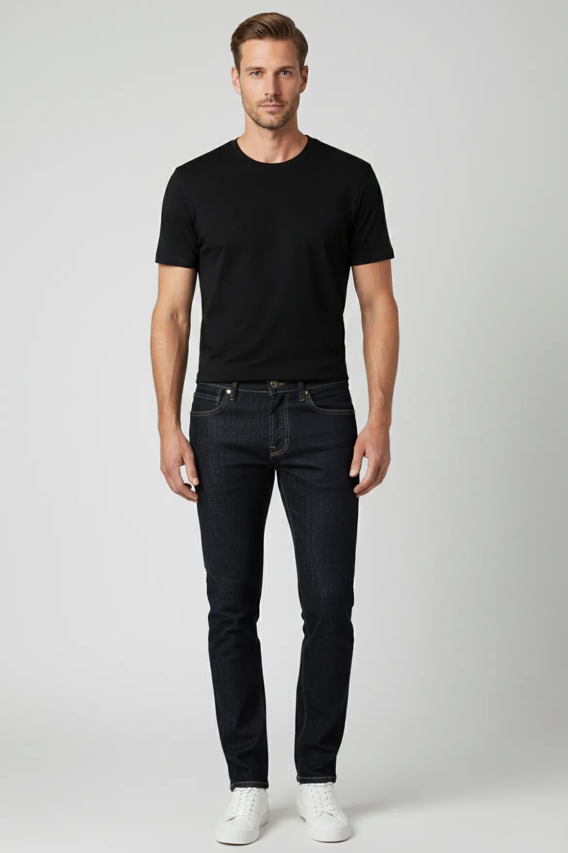 Wesley - Denimjeans med stræk