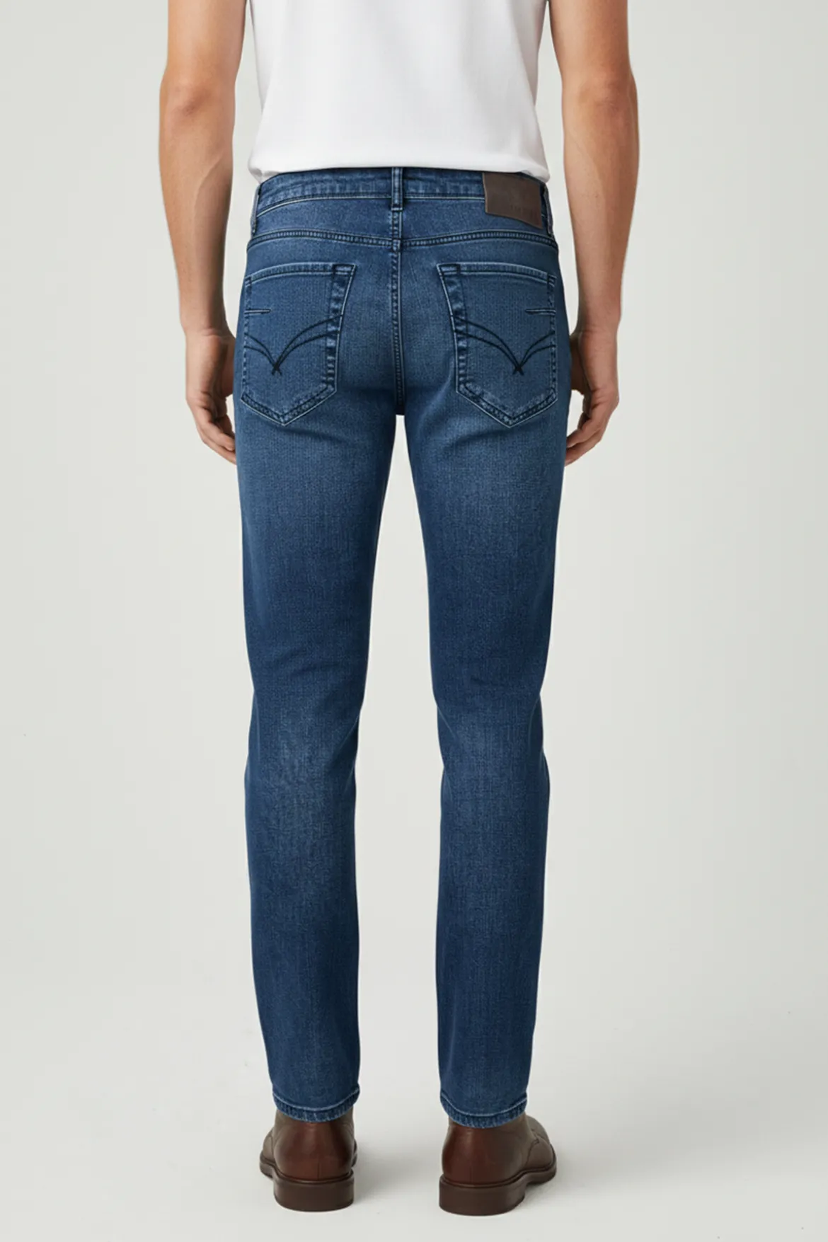 Wesley - Denimjeans med stræk