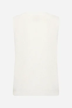 Zia - Strikket top med knapper