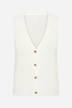 Zia - Strikket top med knapper